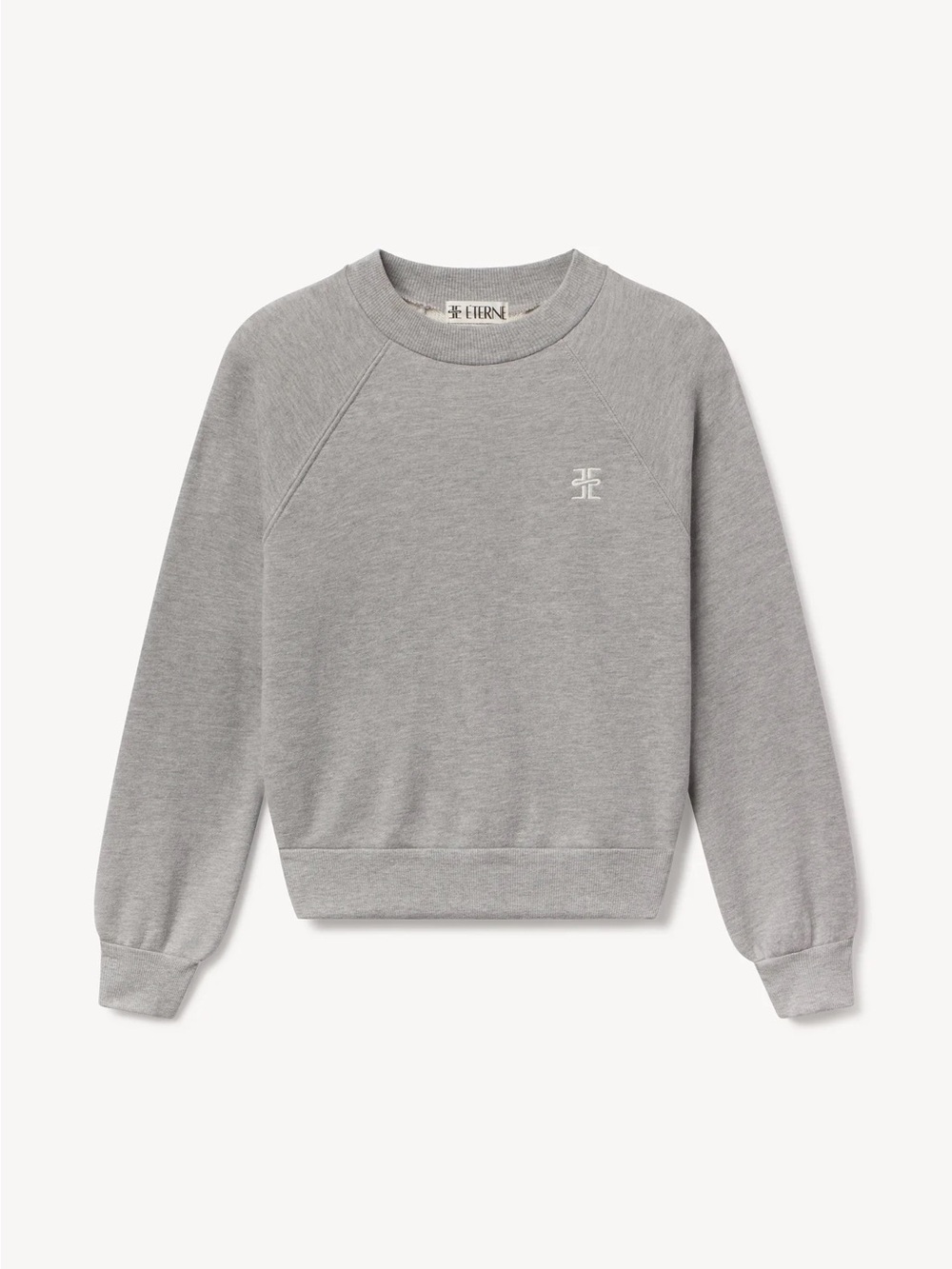 Eterne Shrunken Raglan Sweatshirt